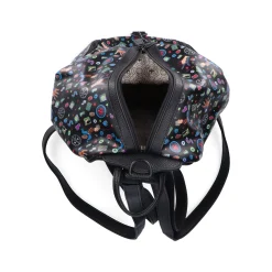 Rieker Rucksack schwarz-gemustert