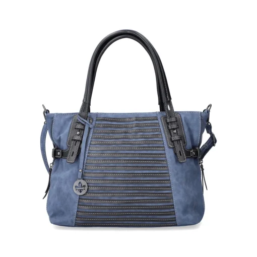 Rieker Shopper meeresblau-schwarz