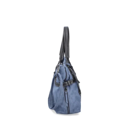 Rieker Shopper meeresblau-schwarz
